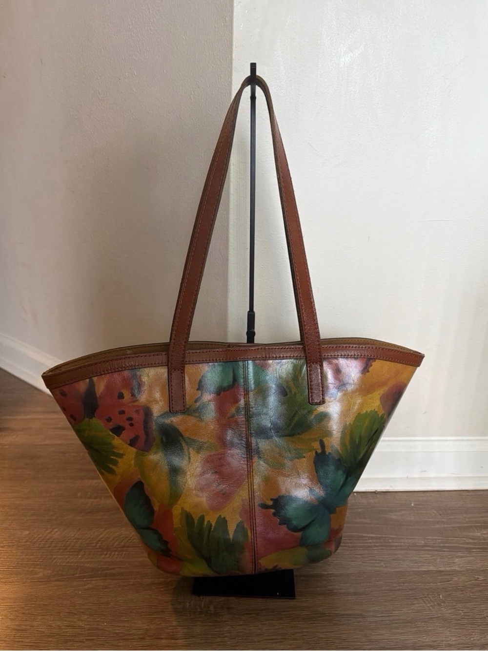 Patricia Nash watercolor butterfly purse